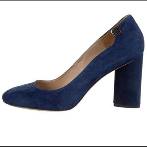 Tory Burch Elizabeth Suede Leather Heels